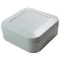 Takachi Electric Industrial WP Series Acrylonitrile Styrene Acrylate Enclosure IP67, 40 mm x 100 mm x 100 mm WP10-10-4G