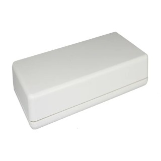 Takachi Electric Industrial TWN Series White Lid ABS Enclosure IP40 35mm x 70mm x 105mm TWN7-4-11W