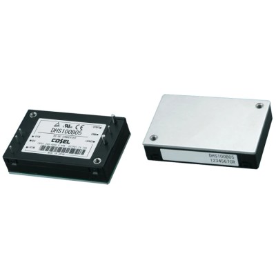 Cosel Compact High-Efficiency PCB Mount DC/DC Converter 5V 20A 60-160V Input 100W with Thermal Protection DHS100A05