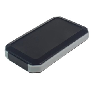 Takachi Electric Industrial WH Series Black, Grey ABS Handheld Enclosure Integral Battery Compartment IP67 WH145-25-N-BL