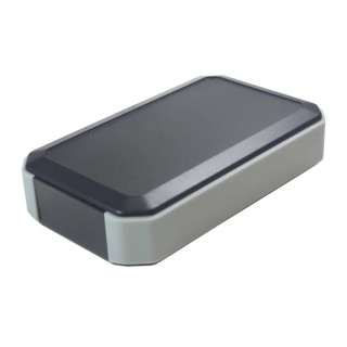 Takachi Electric Industrial Black Grey ABS Handheld Enclosure Integral Battery Compartment IP67 IP40 88 mm WH145-33-M2-BL
