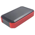 Takachi Electric Industrial WH Series Black, Red ABS Handheld Enclosure Integral Battery Compartment IP40 IP67 WH145-33-N-BR