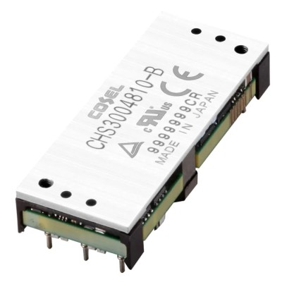 Cosel Compact High-Efficiency DC/DC Converter 15 V DC Output 13.5 A, 18-24 V DC Input, 202.5 W PCB Mount CHS3002415