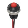 RS PRO Red Panel Mount Indicator 24V DC 20mA Lead Wire Termination IP67 Prominent Bezel 132-9138