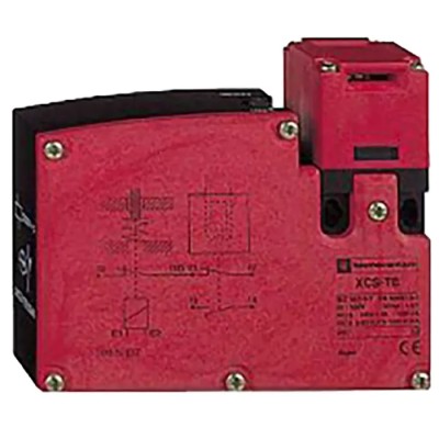 Telemecanique Sensors XCS-TE Series Solenoid Interlock Switch with Power to Unlock Actuator XCSTE7512