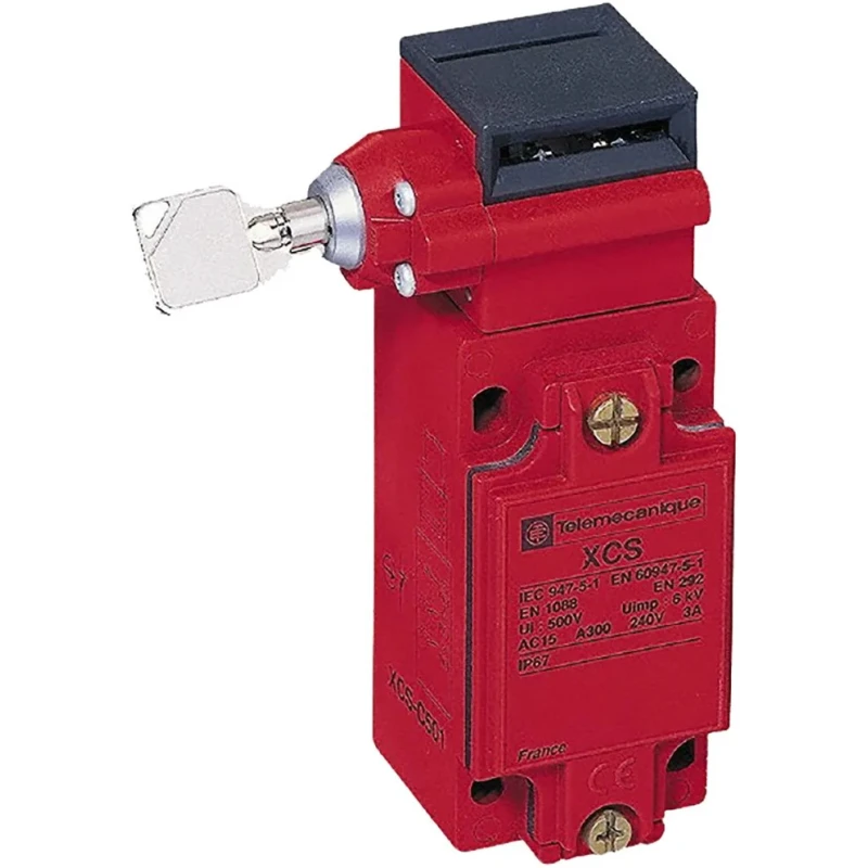 Telemecanique Sensors XCSC Safety Switch Zinc Zamak Alloy IP67 52mm x 44mm x 114mm XCSC513