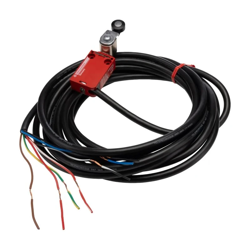 Telemecanique Sensors XCSM Series Rotary Lever Limit Switch, 1 NO/2 NC, IP67 IP68 IP66 Metal Housing 400V ac 6A XCSM3915L5