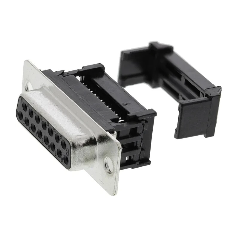RS PRO 15 Way Straight 1.27 mm Pitch Cable D-Sub Connector Female 250V 1A 642-4890