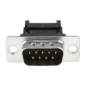 RS PRO 9 Way Straight 1.27 mm Pitch Cable D-Sub Connector Male 250V 1A 642-4834