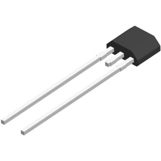 Texas Instruments Digital Output Temperature Sensor Surface Mount 2-Pin TO-92, ±0.7°C Accuracy LMT01