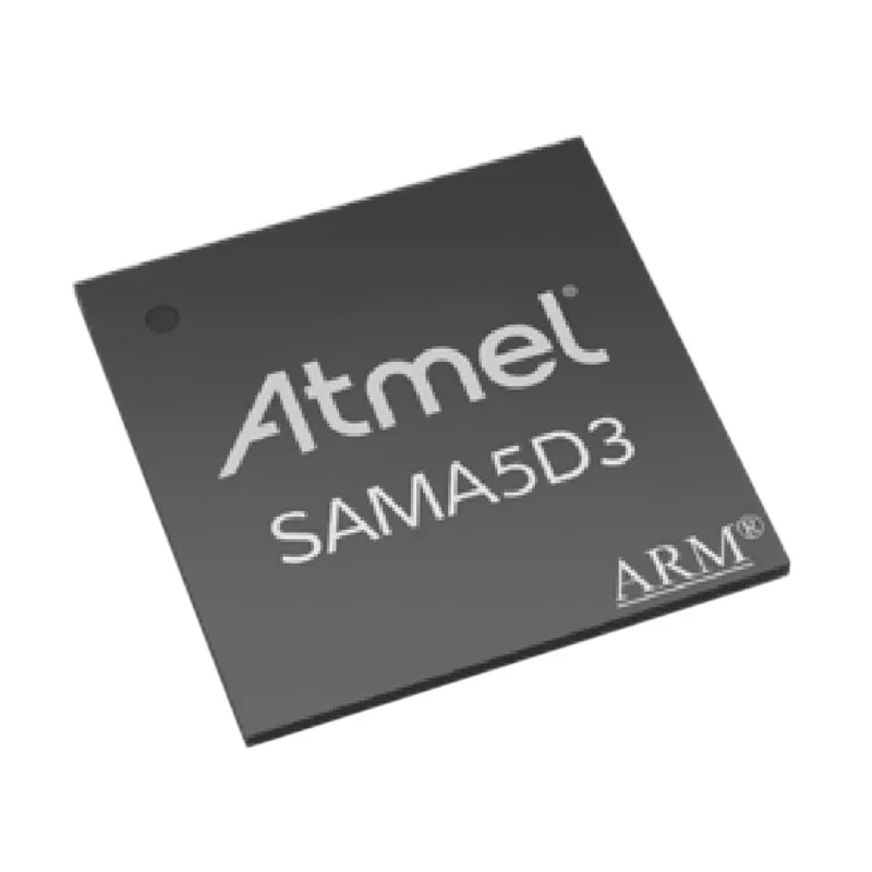 Microchip 32 bit ARM Cortex A5 SAMA5D3 Microcontroller 536 MHz 160kB FLASH 324-Pin LFBGA ATSAMA5D31A-CU