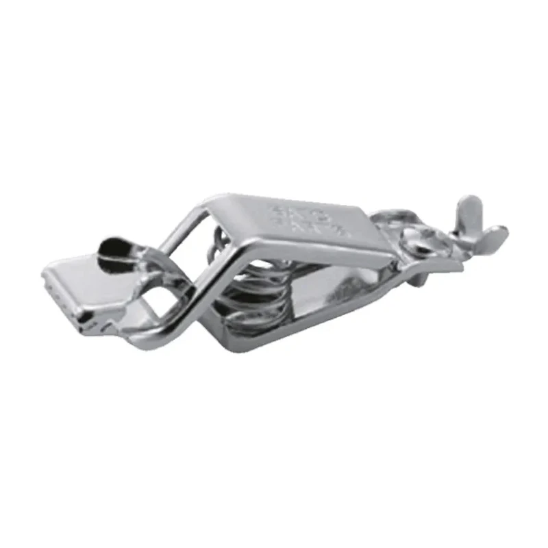 Sato Parts Crocodile Clip Brass Contact 10A, Jaw Opening 13.5mm C-3-10K