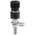 Sato Parts Black Female Banana Socket, 4 mm Connector, Solder Termination, 125V, 10A T-12-12-B