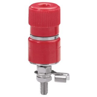 Sato Parts Red Female Banana Socket 4 mm Connector Solder Termination 125V 10A T-12-16-R