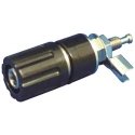 Sato Parts Black Nylon Insulated Terminal Post 125V 10A M4 x 0.7 Thread T-1-B