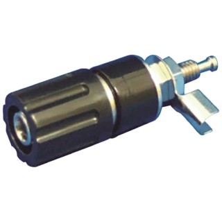 Sato Parts Black Nylon Insulated Terminal Post 125V 10A M4 x 0.7 Thread T-1-B