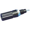 Sato Parts Black Female Binding Post 4 mm Connector Solder Termination 125V 10A T-3025-B