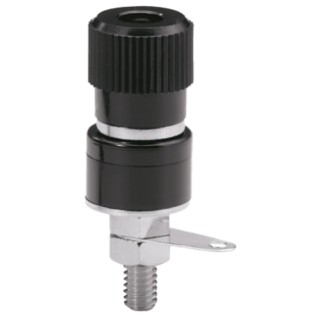 Sato Parts Black Female Banana Socket 4 mm Connector Solder Termination 125V 10A T-375-12-B