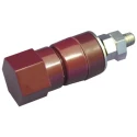 Sato Parts Red Terminal Post 600V M8 x 1.25 Thread 50A T-9-R