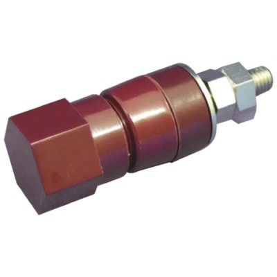 Sato Parts Red Terminal Post 600V M8 x 1.25 Thread 50A T-9-R