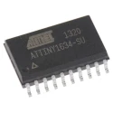 Microchip 8-bit AVR Microcontroller, 12 MHz, 16kB FLASH, 20-Pin SOIC ATTINY1634-SU