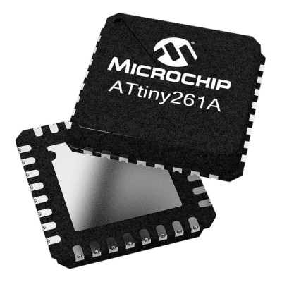 Microchip 8-Bit AVR ATtiny26 Microcontroller 8 MHz 2kB FLASH 32-Pin VQFN ATTINY26L-8MU