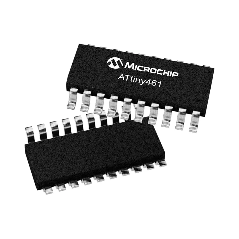 Microchip 8 Bit AVR ATtiny461 Microcontroller 4kB FLASH 20-Pin SOIC 20 MHz ATTINY461A-SU