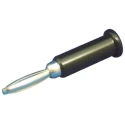 Sato Parts Black Male Banana Plug 4 mm Connector, Solder Termination, 30V, 3A TJ-560-B