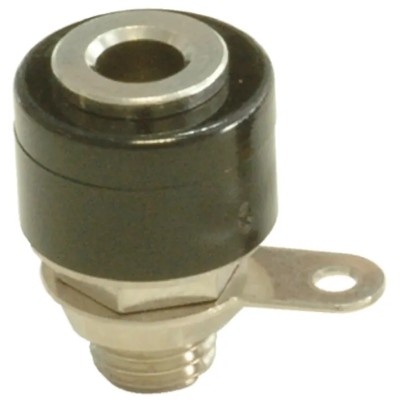 Sato Parts Black Insulated Terminal Post 30V, M6 x 0.75 Thread, 3A TJ-563-B