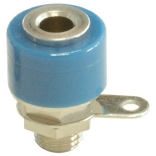 Sato Parts Blue Terminal Post 30V 3A M6 x 0.75 Thread TJ-563-BL