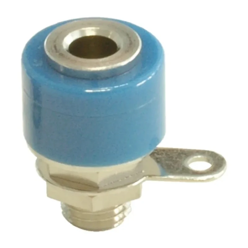 Sato Parts Blue Terminal Post 30V 3A M6 x 0.75 Thread TJ-563-BL