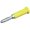 Sato Parts Yellow Male Banana Plug 4 mm Connector, Solder Termination, 30V, 3A TJ-560-Y