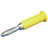 Sato Parts Yellow Male Banana Plug 4 mm Connector, Solder Termination, 30V, 3A TJ-560-Y