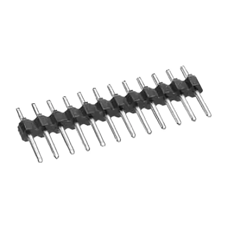 Hirose A2 Series Straight Through Hole Pin Header 12 Contacts 2.54 mm Pitch 1 Row Unshrouded A2-12PA-2.54DSA(71)