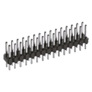Hirose Pin Header 8 Contact 2 Row Straight Through Hole Unshrouded 2.54mm Pitch A1-8PA-2.54DSA(71)
