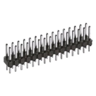 Hirose Pin Header 8 Contact 2 Row Straight Through Hole Unshrouded 2.54mm Pitch A1-8PA-2.54DSA(71)