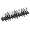 Hirose A1 Series Straight Through Hole Pin Header 10 Contact 2.54 mm Pitch 2 Row Unshrouded A1-10PA-2.54DSA(71)