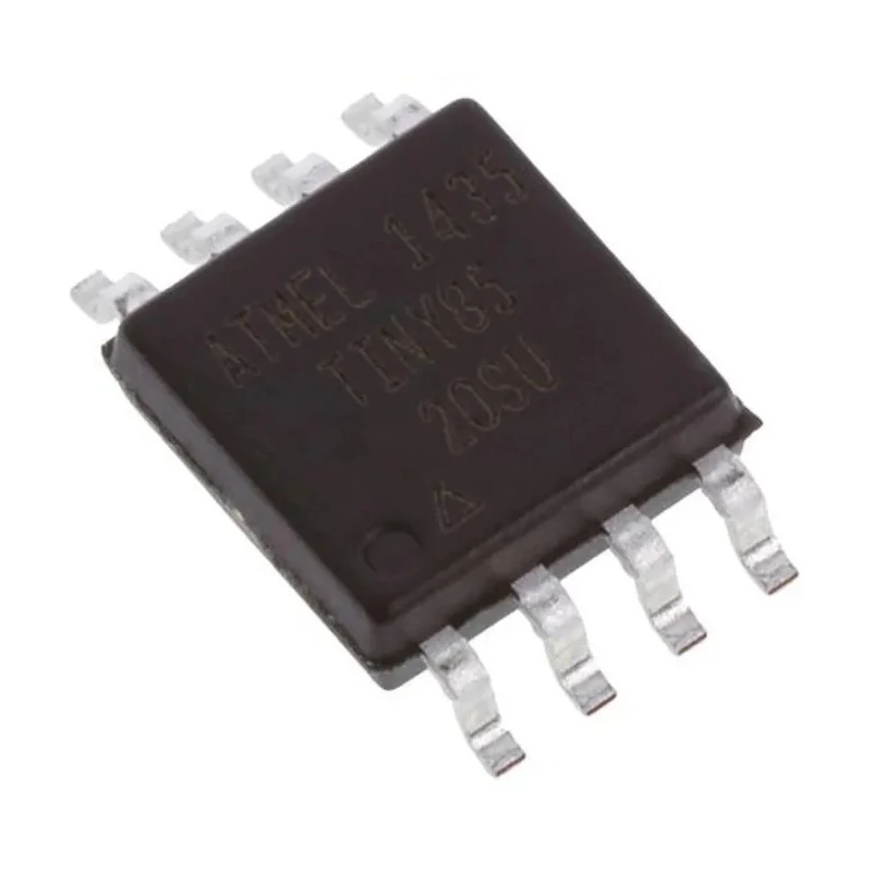 Microchip 8 bit AVR Microcontroller 8kB FLASH 20 MHz 8-Pin SOIJ ATTINY85-20SU