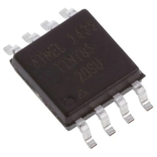 Microchip 8 bit AVR ATTINY85 Microcontroller 20 MHz 8kB FLASH 8-Pin SOIJ ATTINY85