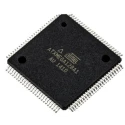 Microchip 16 bit AVR XMEGA Microcontroller 32 MHz FLASH 128 kB 100-Pin TQFP ATXMEGA128A1-AU