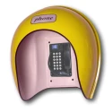 Gai-Tronics Marine Telephone Acoustic Hood, Yellow, 2 m Lead Length, Durable Fibreglass Construction 501-09-0074-701