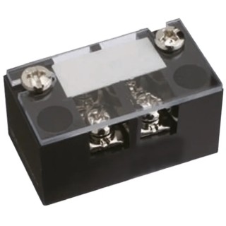 Sato Parts Non-Fused Terminal Block, 2-Way, 15A Screw Termination, 10 mm Pitch, Phenolic Resin, 300V ML-1-2P