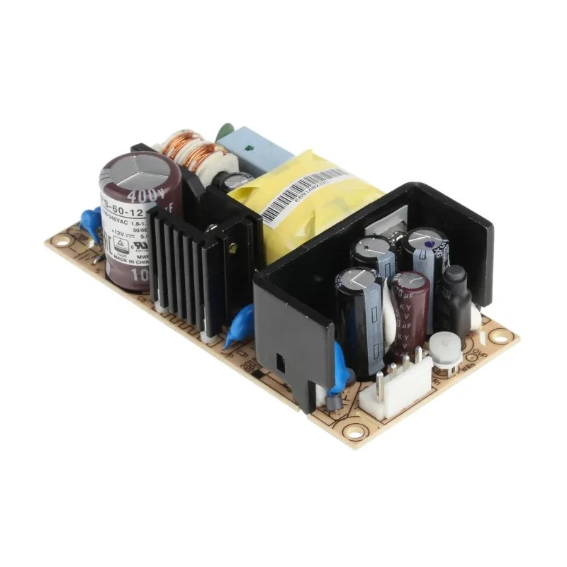 MEAN WELL 60W 12V DC Switching Power Supply Chassis Mounted Model RPS-60-12