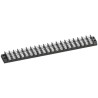 Sato Parts Non-Fused Terminal Block 20-Way 6A Screw Termination 250V Black Phenolic Resin ML-24-20P