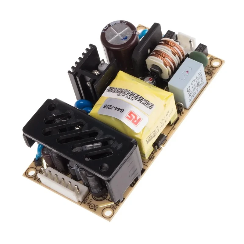 MEAN WELL Switching Power Supply 3 Output 24V DC 47.5W Universal Input 90-264V AC, 127-370V DC RPT-60D