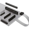 Hirose HIF3H Series Straight Through Hole PCB Header 10 Contacts 2.54 mm Pitch 2 Row Shrouded HIF3H