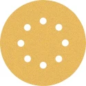 Bosch Aluminium Oxide Abrasive Disc 125 mm Medium Grade P80 Grit, Pack of 5 2608900805