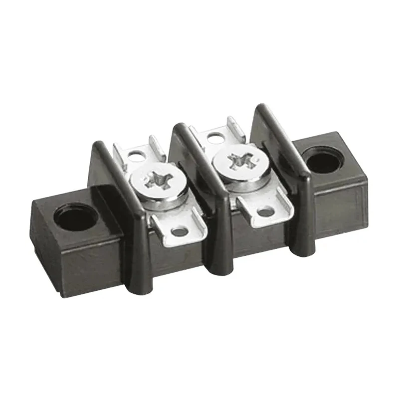 Sato Parts Non-Fused Terminal Block 2-Way 6A Screw Termination 250V ML-3161-2P