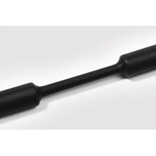 HellermannTyton Halogen Free Heat Shrink Tubing Black 50.7 mm Sleeve Diameter x 1m Length 2:1 Shrink Ratio TCN20