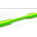 HellermannTyton Halogen Free Flame Retardant Heat Shrink Tubing Green Yellow 12.7 mm Sleeve Diameter x 1m Length 2:1 TFN21